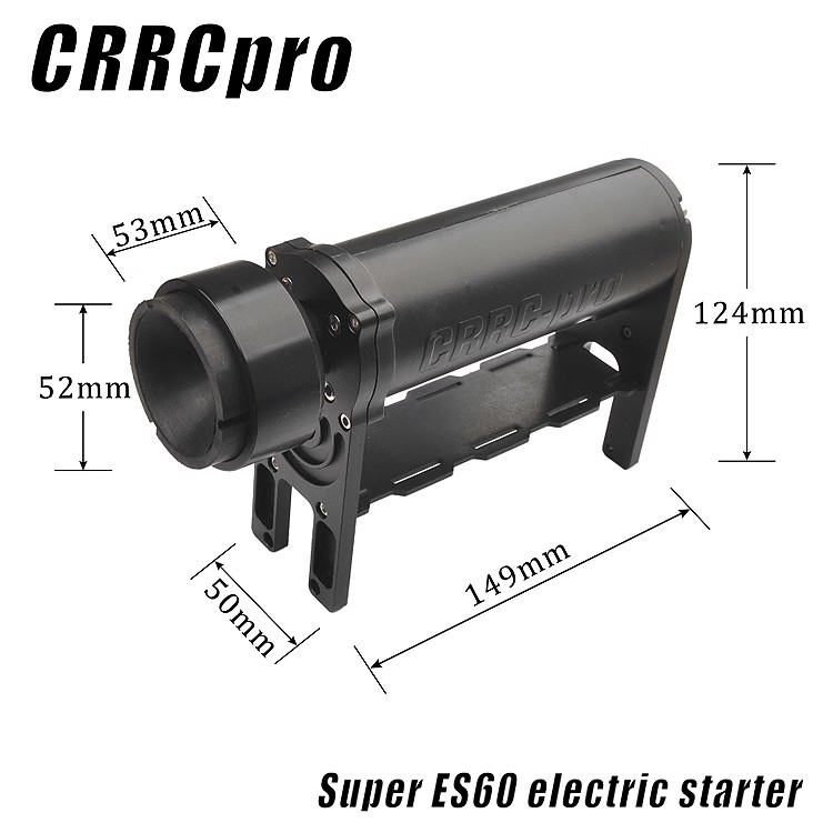 CRRCpro ES60 Starter For 15cc-62cc Gas/Nitro Engine RC Airplane helicopter