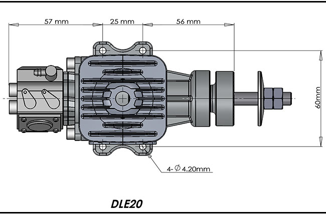 DLE20cc Gasoline Engine / Petrol Engines