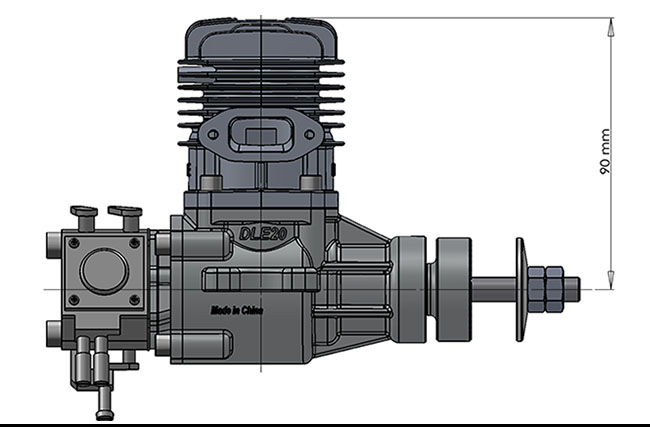 DLE20cc Gasoline Engine / Petrol Engines