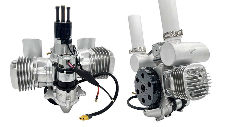 DLE130 Integrated Starter and Generator version