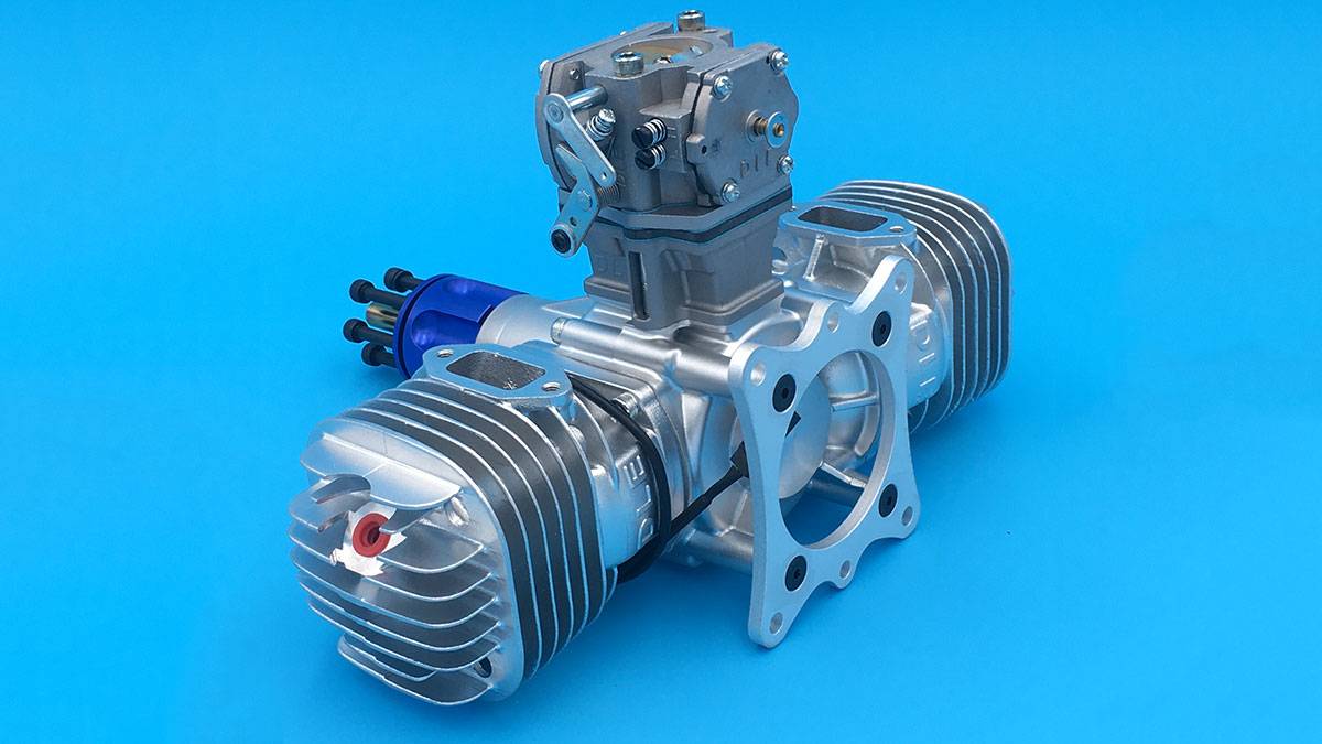 DLE130 130cc Twin Cylinder Gasoline Engines / Petrol Engines