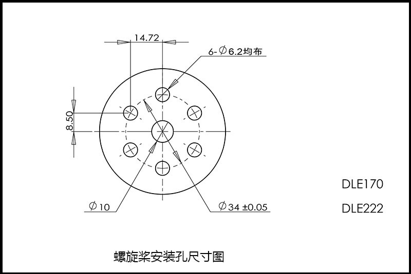 DLE170 170cc Twin Cylinder Gasoline Engine / Petrol Engines