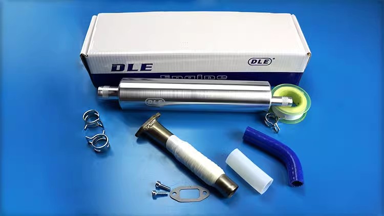 DLE20RA 20cc Muffler Exhaust Pipe Set For DLE20RA Gasoline Engine