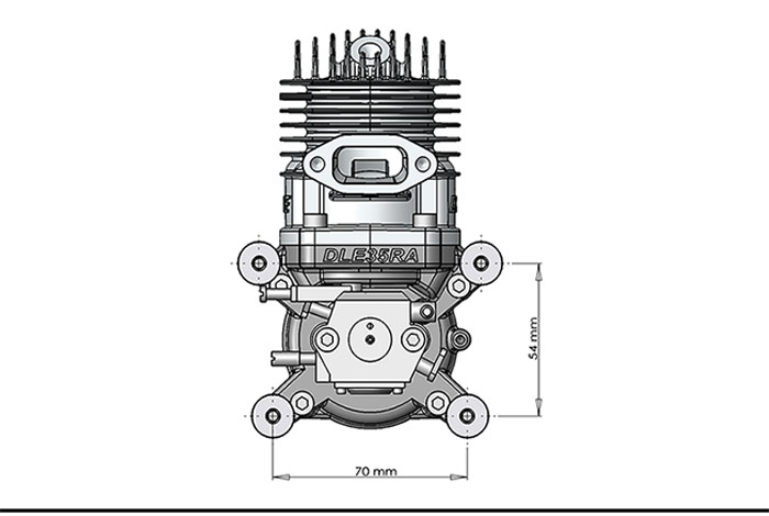 DLE30cc Gasoline Engine / Petrol Engines