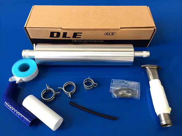 DLE35RA 35cc Muffler Exhaust Pipe Set For DLE35RA Gasoline Engine