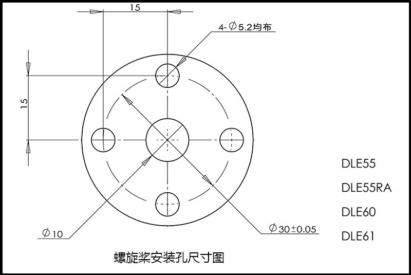 DLE55 55cc Gasoline Engine / Petrol Engines