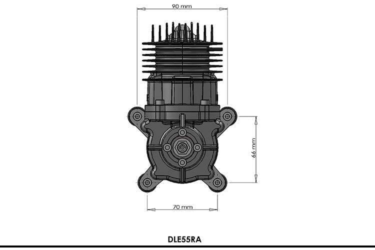 DLE55RA 55cc Gasoline Engine / Petrol Engines