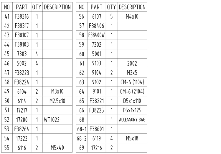 NGH GF38 38cc 4 Stroke Gasoline Engine / Petrol Engines