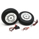 JP Hobby Electric Brake Wheel 136mm  (8mm axle) Heavy