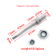 8mm Wheel axle for 7inch / 8.5inch PU Wheel