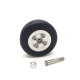 JP Hobby 40mm aluminium Hub wheel (4mm axle)