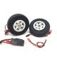 JP Hobby Electric Brake Wheel 75mm wide 20mm (4mm / 5mm axle)