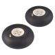 1 Pair Pneumatic Tyre Rubber Wheel Inflatable Tire 4/4.5/5/5.5inch for RC Aircraft Model